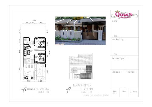 Layout Tipe 27+